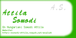 attila somodi business card